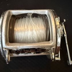 Fakes single speed trolling reel