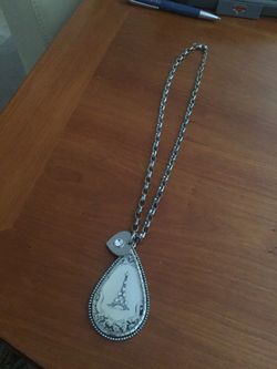 Paris charmed necklace. Handmade