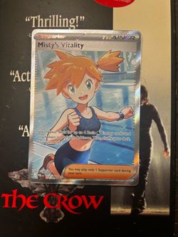 Misty’s vitality Pokémon card