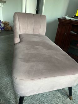 Pink/ mauve futon