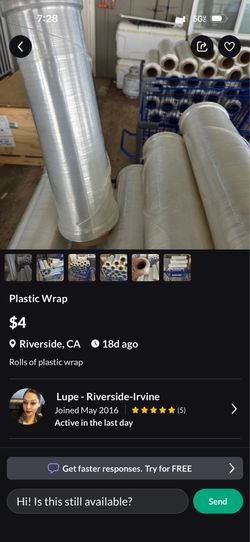 CRAPPY PLASTIC WRAP
