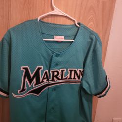 Mitchell & Ness Marlins Jersey