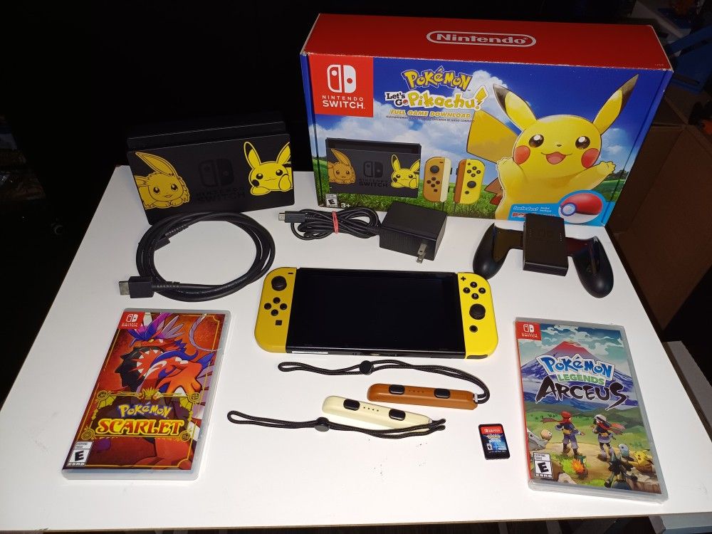 Nintendo Switch Let's Go Pikachu