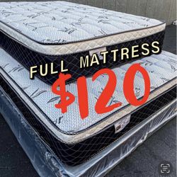 New Full Mattress $120