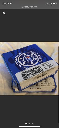 Rear Wheel Bearings WJB WTA10