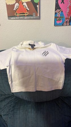 Louis Vuitton White Graphic T-Shirt