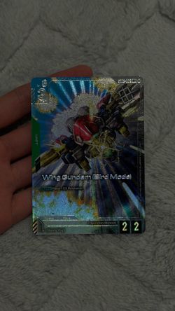 Wing Gundam (Bird Mode) Stamped Promo Gundam