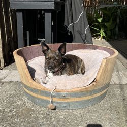 Small Dog/cat Wine Barrel Beds