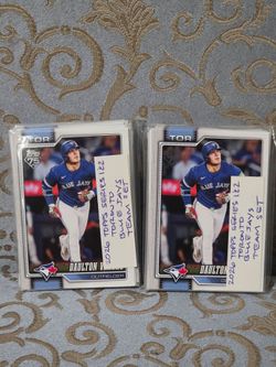 2026 Topps Toronto Blue Jays Team Set