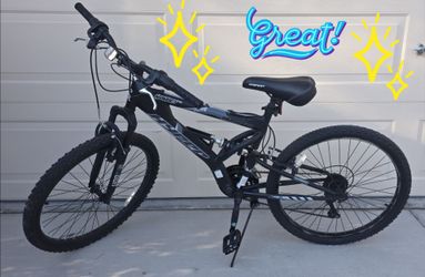 Hyper Havoc FS 24” Mountain Bike in great condition. Clean and ready to ride.