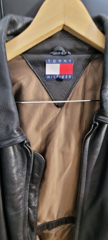 Men's Leather Designer Coat