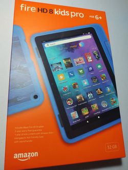 Amazon Fire Hd 8 Kids Pro Tablet Intergalactic Blue