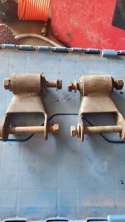 Rear shackles for chevy truck