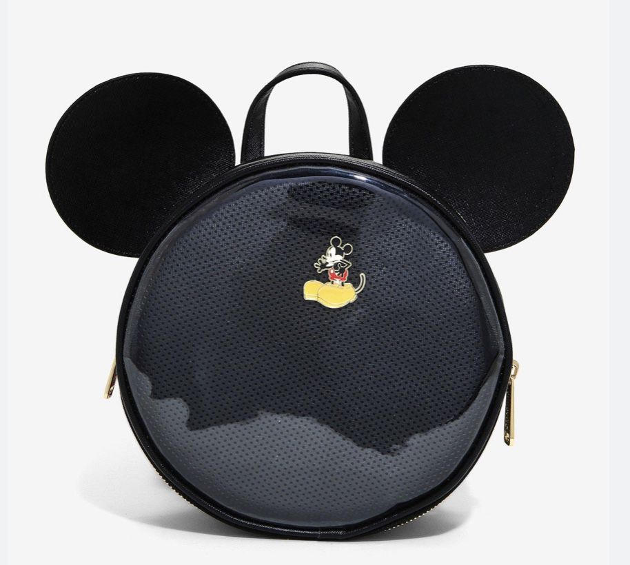 Disney Loungefly Mini Backpack - Pin Trader - Red