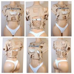 Custom Designed Crop Top