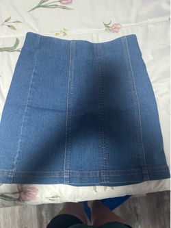 Denim skirt size XS