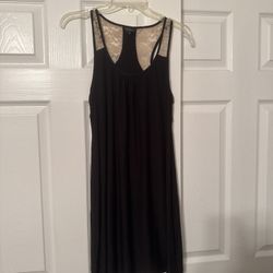 Apt9 Black Lace Details Chemise