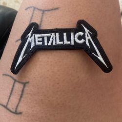 Stitch On Patch Metallica