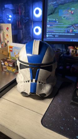 Disneyland Salvaged 501st Clone Trooper Helmet Popcorn Bucket