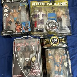 WWE Lot Of 4 Jakks Pacific Figures 