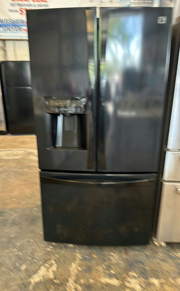 Samsung 3-Door Refrigerator (French Door Fridge) - Adjustable Shelves, LED Lighting