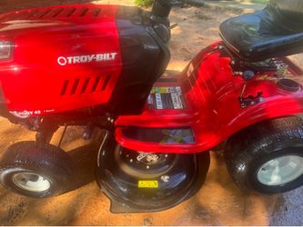 Troy Bilt riding lawnmower