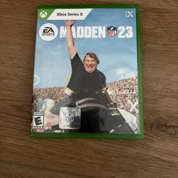 Xbox One Series X Madden 23