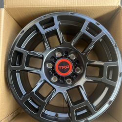 17” SATIN BLACK AMERICAN OUTLAW WHEELS