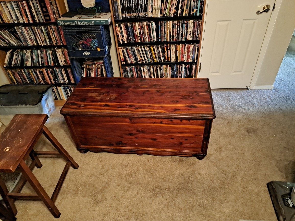 Hand Made Cedar Chest From The 50s
