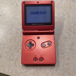 Gameboy Advance Sp Red