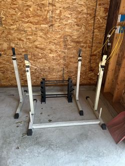Free 2 adjustable bench/squat racks (blackbarn)