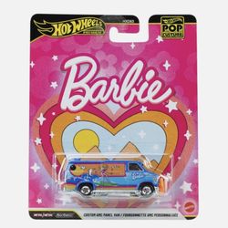 Hot Wheels Premium Pop Culture Barbie Custom GMC Panel Van (BBJHW98)