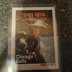 Michael Jordan 1991 Champions Card