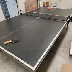 Foldable Ping Pong Table Set