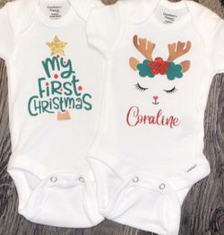 Christmas onesies