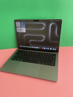 Apple MacBook Pro 14 (M3 chip / 2023 model) 8GB RAM 1TB SSD powerful laptop (100% battery)