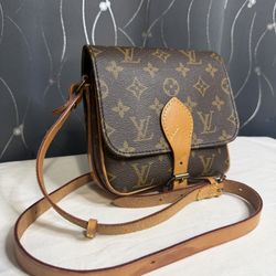 Authentic LV Cartouchiere Crossbody Bag