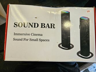 SOUND BAR IMMERSIVE CINEMA SOUND FOR SMALL SPACES