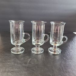 Irish Coffee Pedestal Glasses