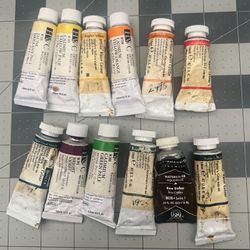 Watercolor paint tubes professional art & drawing supplies