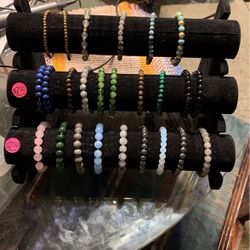 Gem Stone Bracelets Earrings Pendants Necklaces 