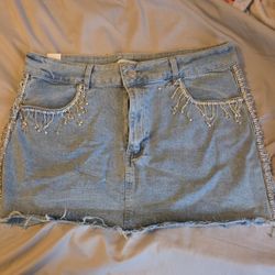 Jean Skirt