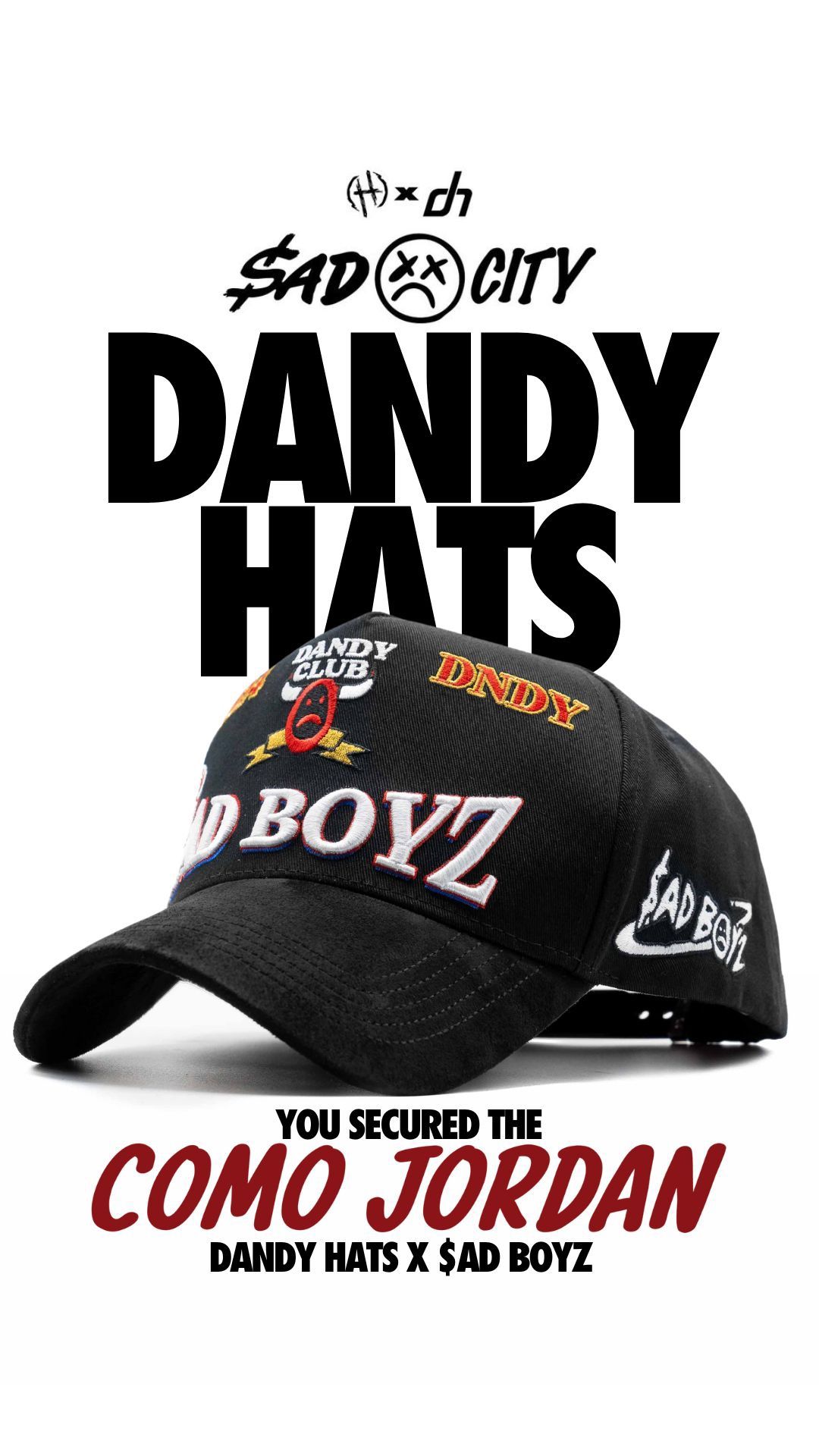 Dandy Hats Como Jordan Hat