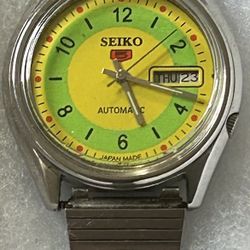 Seiko 5 Automatic With Vintage Metal Band