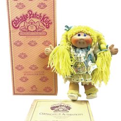 Vintage 1984 Limited Edition Cabbage Patch Kids Porcelain Collection 