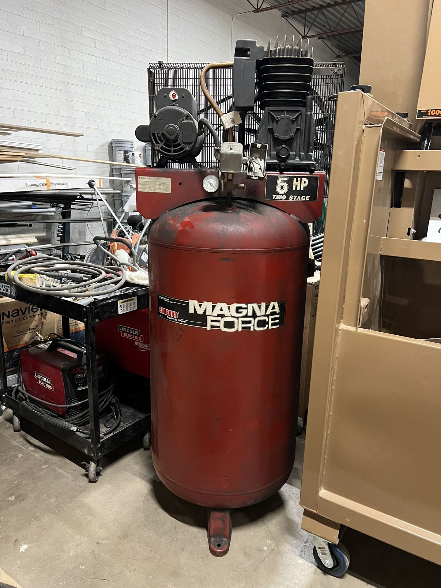 Magna Forcé 5-HP 80-Gallon Two-Stage Air Compressor (230V 1-Phase)
