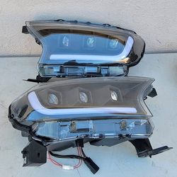 19-23 Ford Ranger XL/XLT Led Drl Sequential Headlights Luces Micas Calaveras Faros Faroles Focos Headlamps