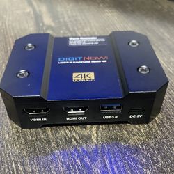 DigitNow Video Capture Card USB 3.0 4K 60Hz HD Streaming Recording GAMING Box TT