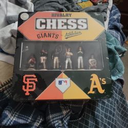 Rivalry Chess SF Giants Vs Oakland Athletics