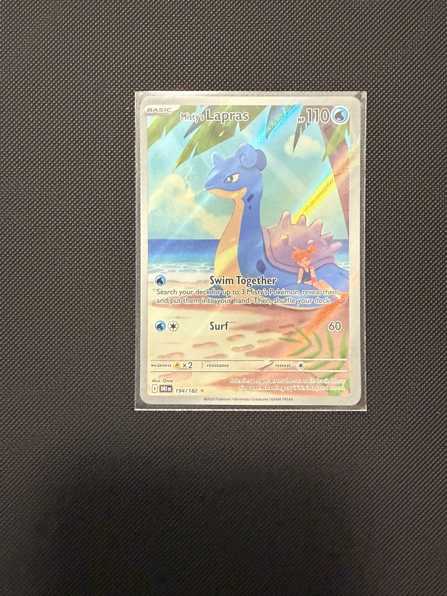 Pokemon Destined Rivals Lapras 